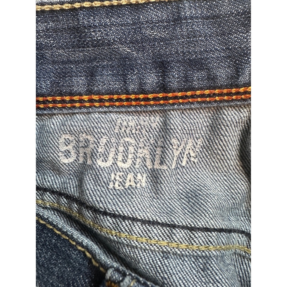 Vintage DKNY Brooklyn Straight Leg Jeans Mens 33x29 Medium Wash Blue Denim Y2K - Picture 5 of 16